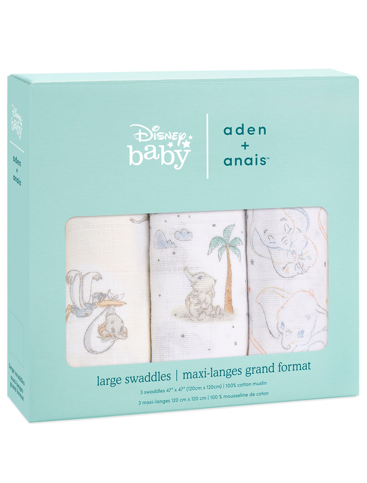 

Пеленка ADEN + ANAIS, Белый, 2347316