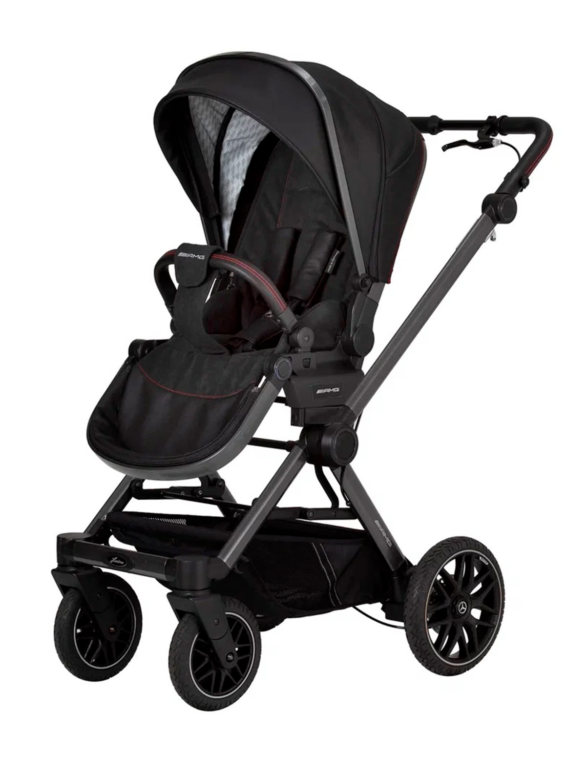 Детская коляска Hartan AMG GT2 850 Black (с сумкой Bag2Go)