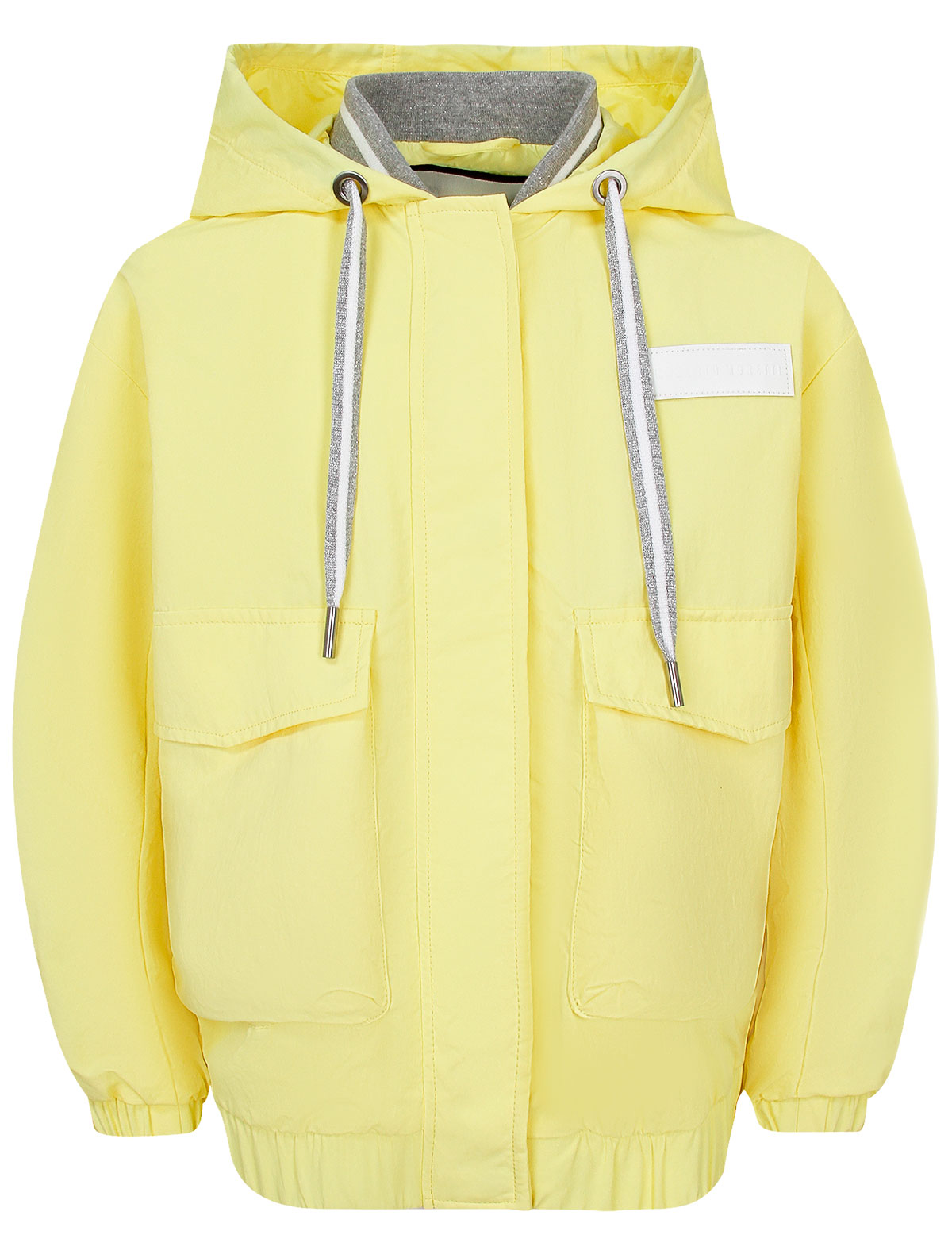 Желтая ветровка