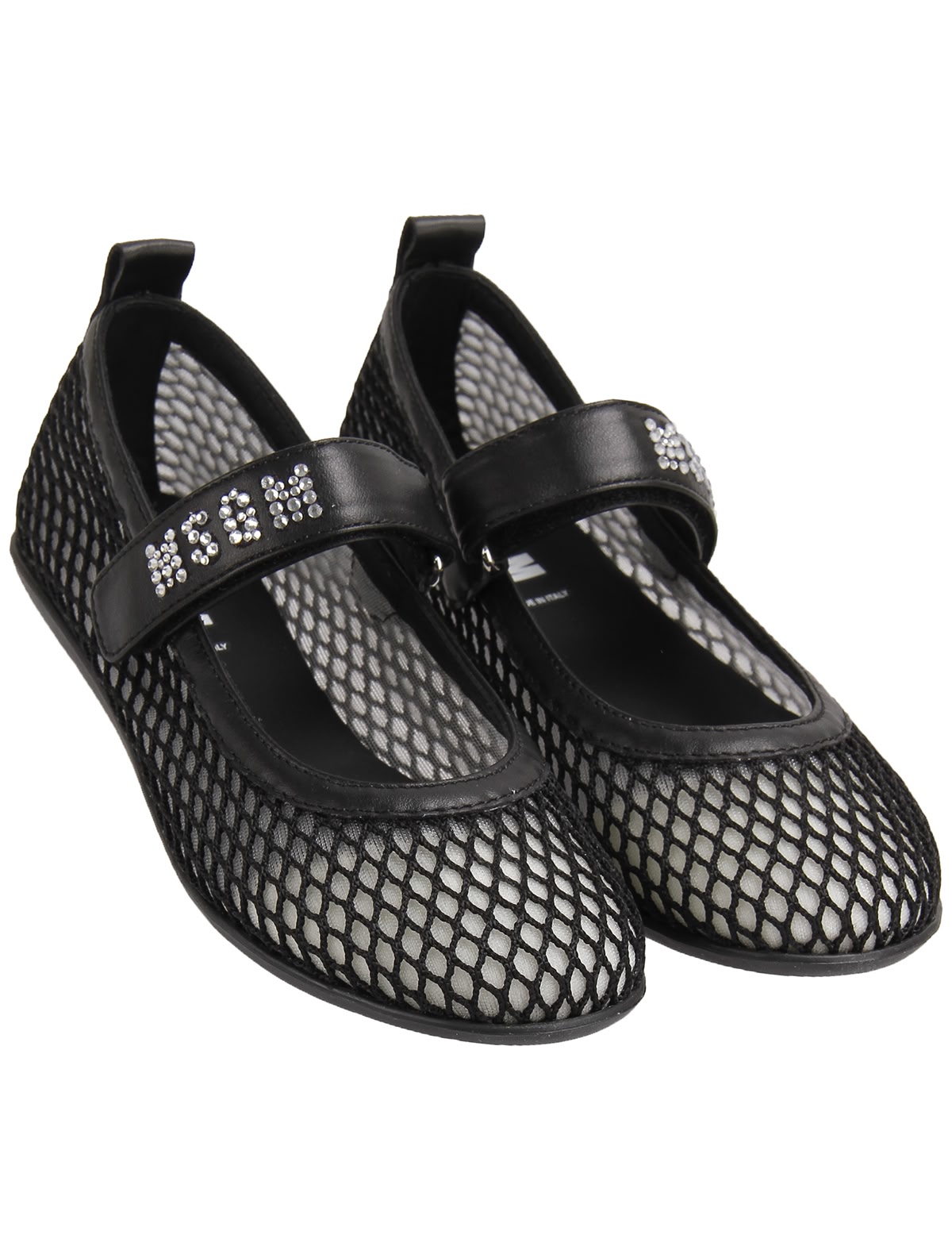 Сетчатые балетки