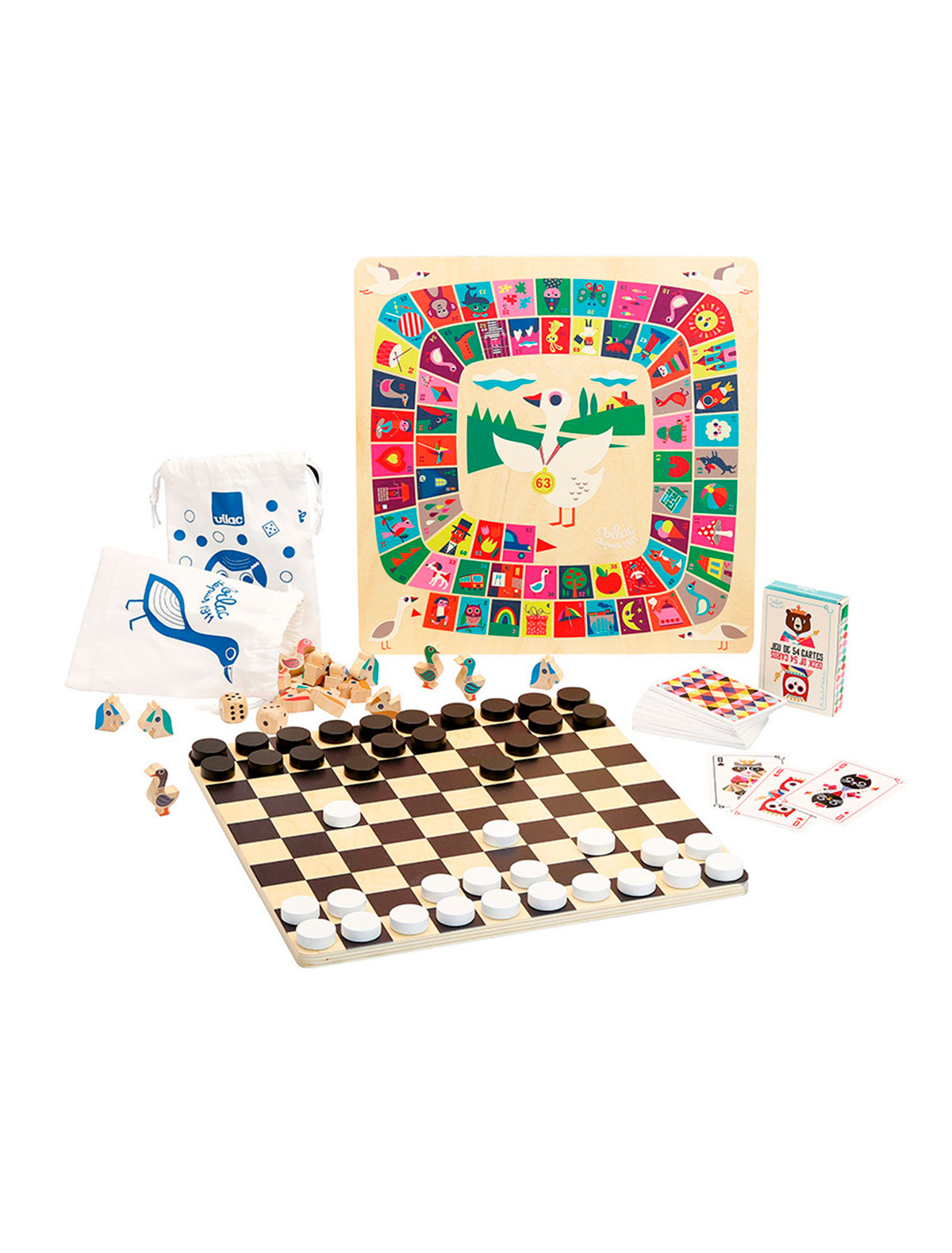 

Настольная игра Vilac, Разноцветный, 2772068