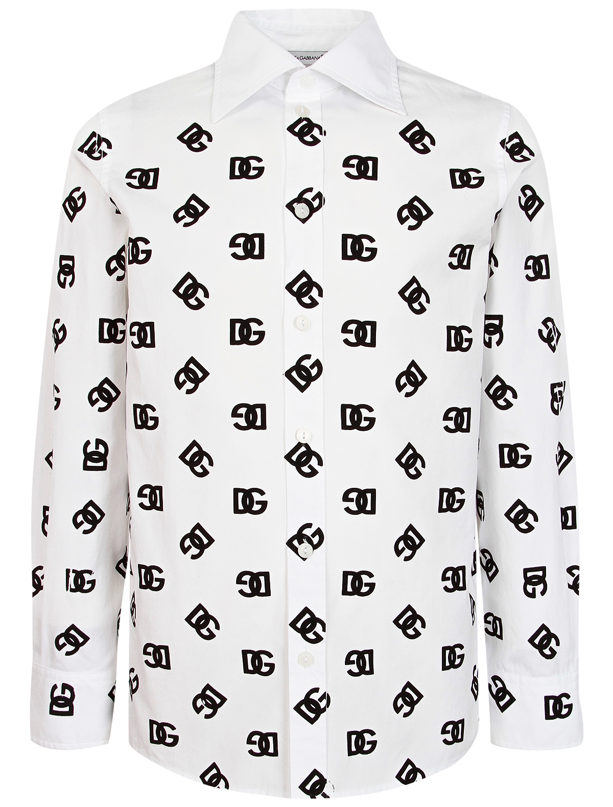 Рубашка Dolce & Gabbana 2477563, цвет белый, размер 3 1014519283358 - фото 1