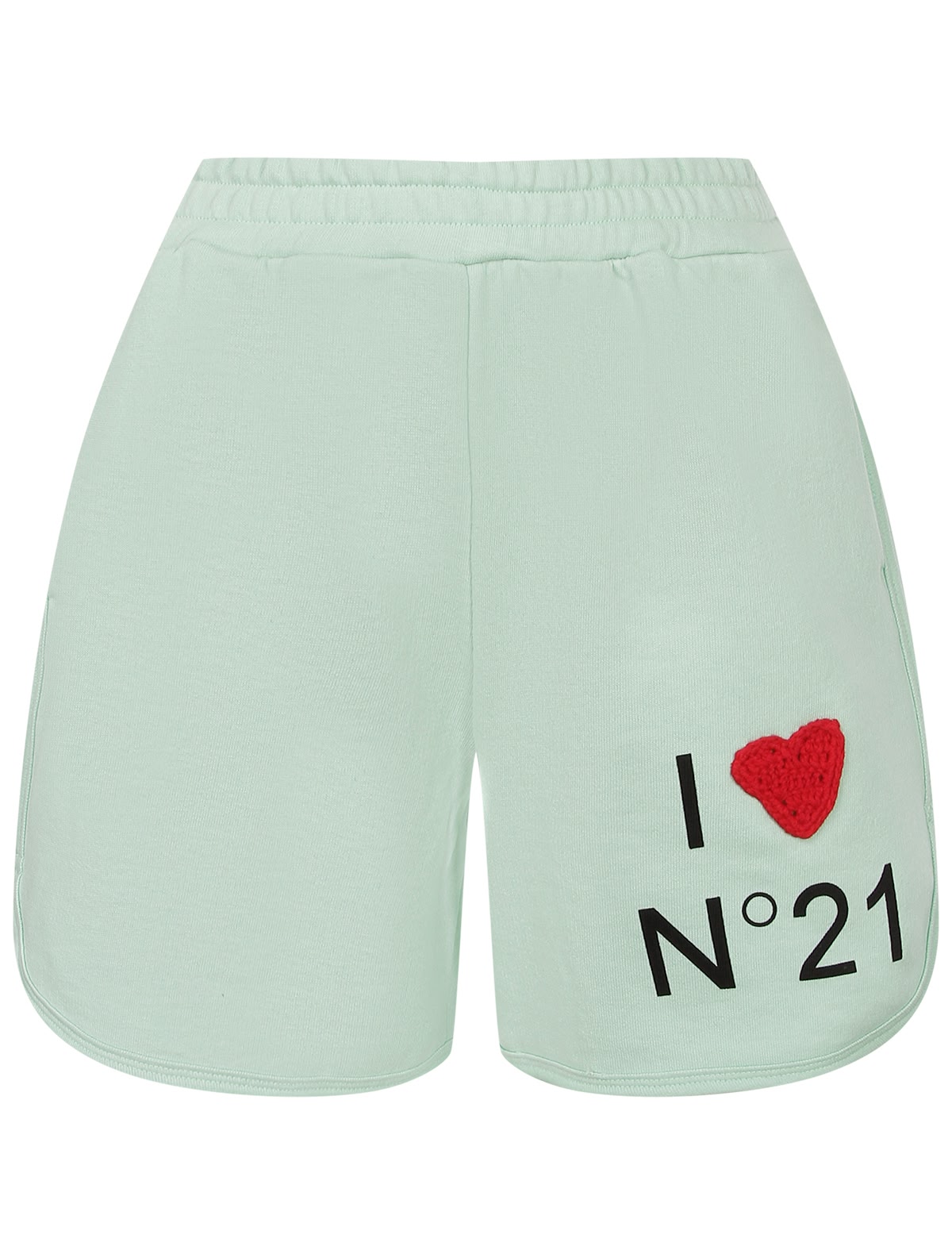 Мятные шорты
