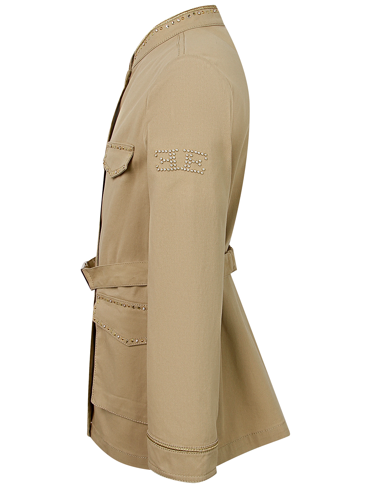 Куртка Ermanno Scervino 2198186, цвет бежевый, размер 7 1074509072263 - фото 6