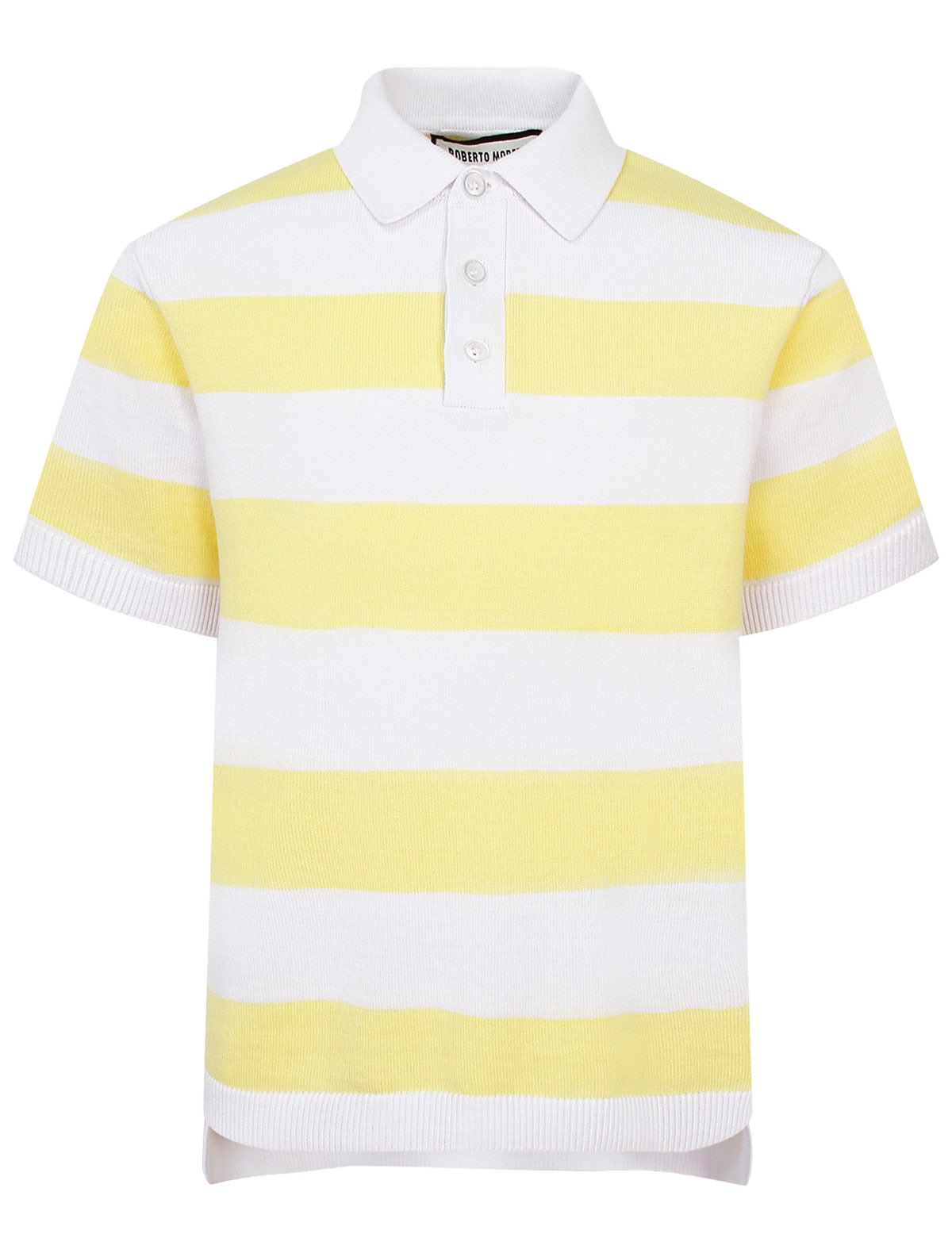 Поло в крупную полоску