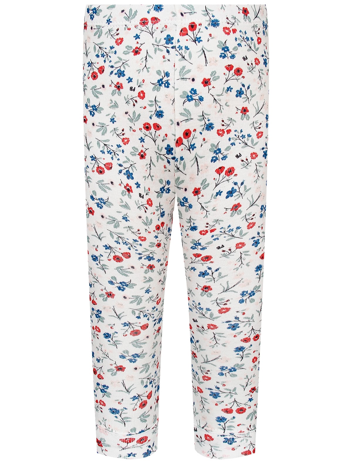 Леггинсы с мелким цветочным принтом