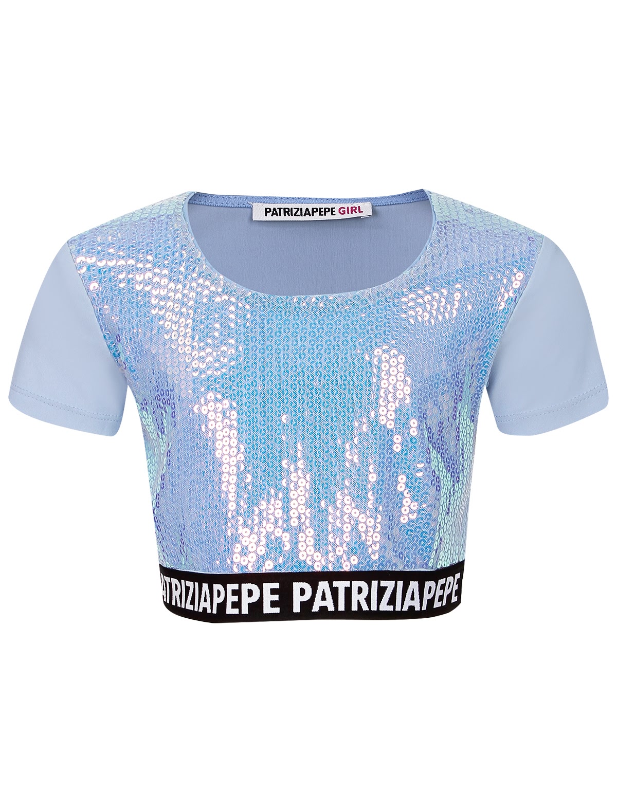 Топ с пайетками