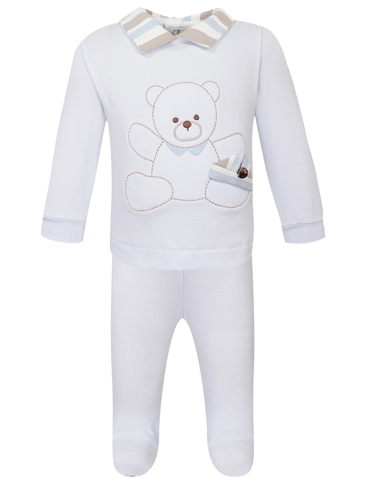 Комплект из джемпера и ползунков