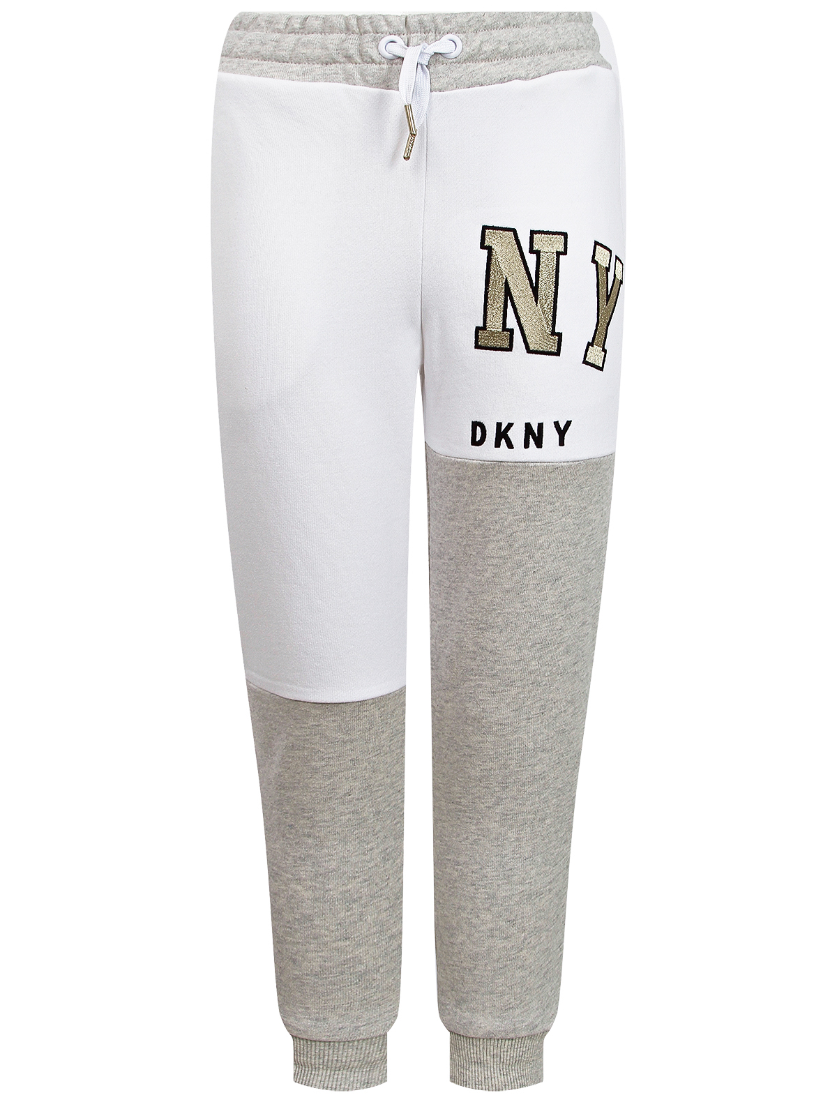 Брюки спортивные DKNY белого цвета