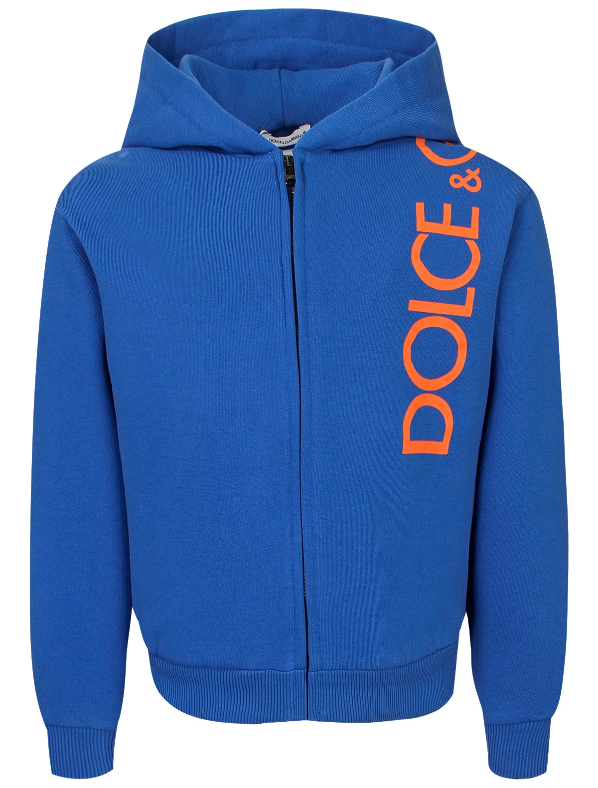 Синяя толстовка с логотипом