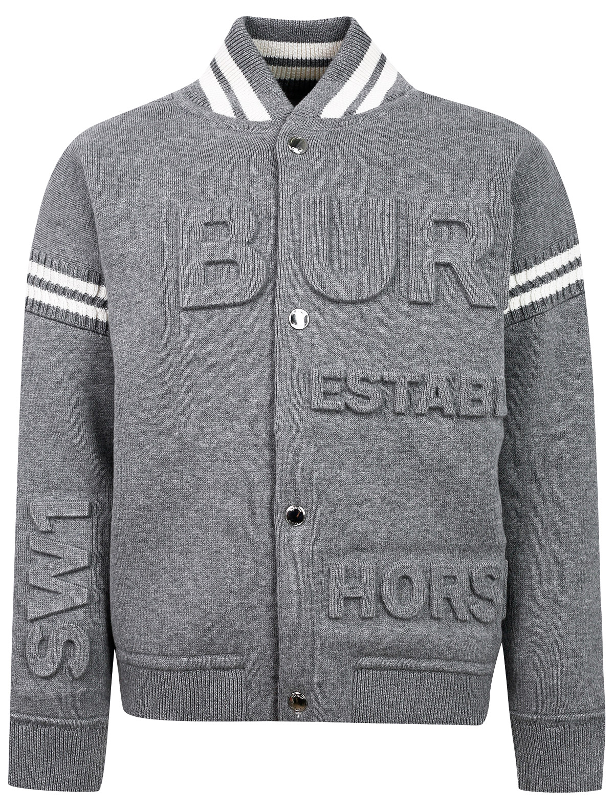 Куртка Burberry 2395351, цвет серый, размер 9 1074519270413 - фото 1