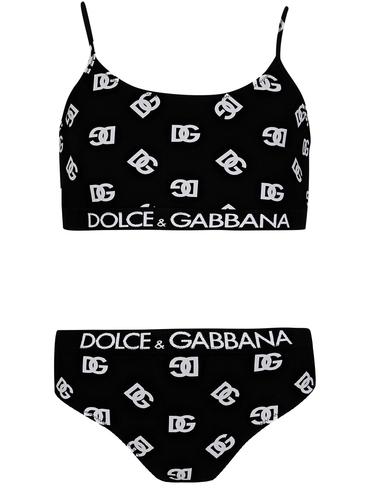 Купальник Dolce &amp; Gabbana черного цвета
