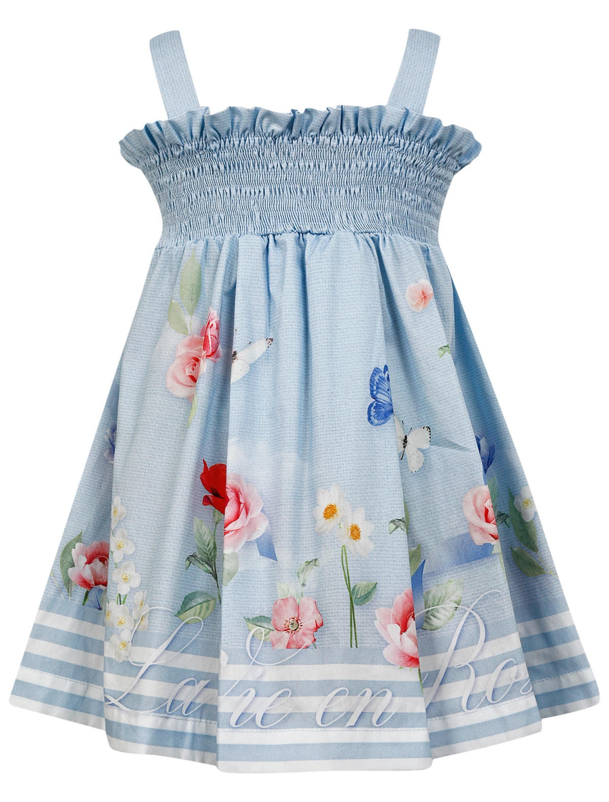 Платье Lapin House 2426476, цвет голубой, размер 6 1054609276402 - фото 2