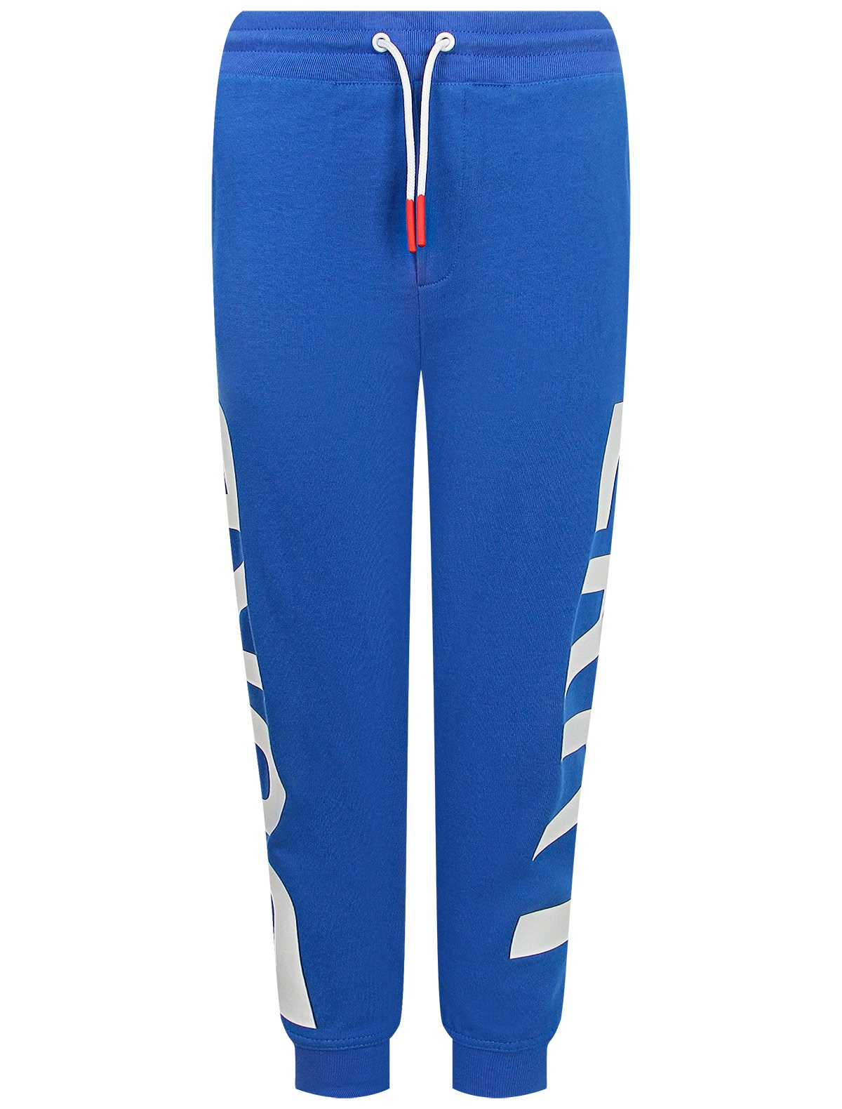 Брюки спортивные с крупным логотипом