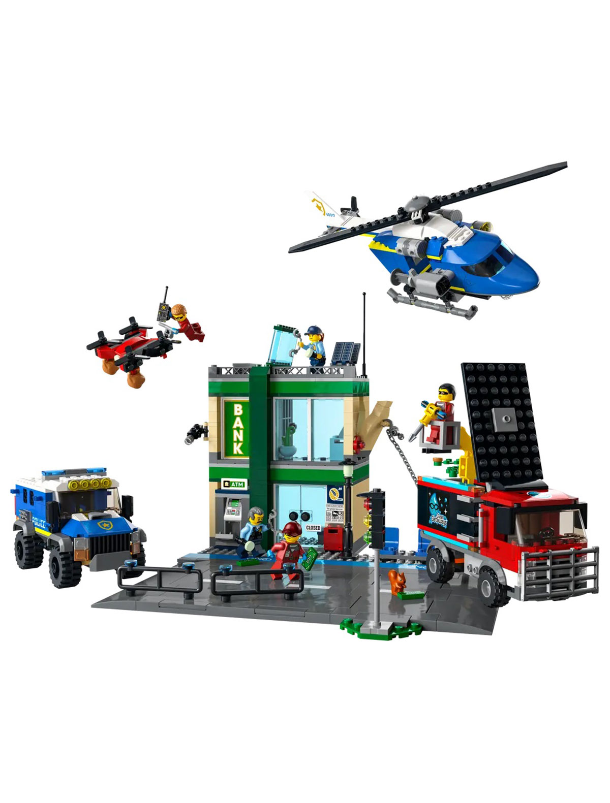 Конструктор LEGO конструктор lego city police супер упаковка 3 в 1 66492