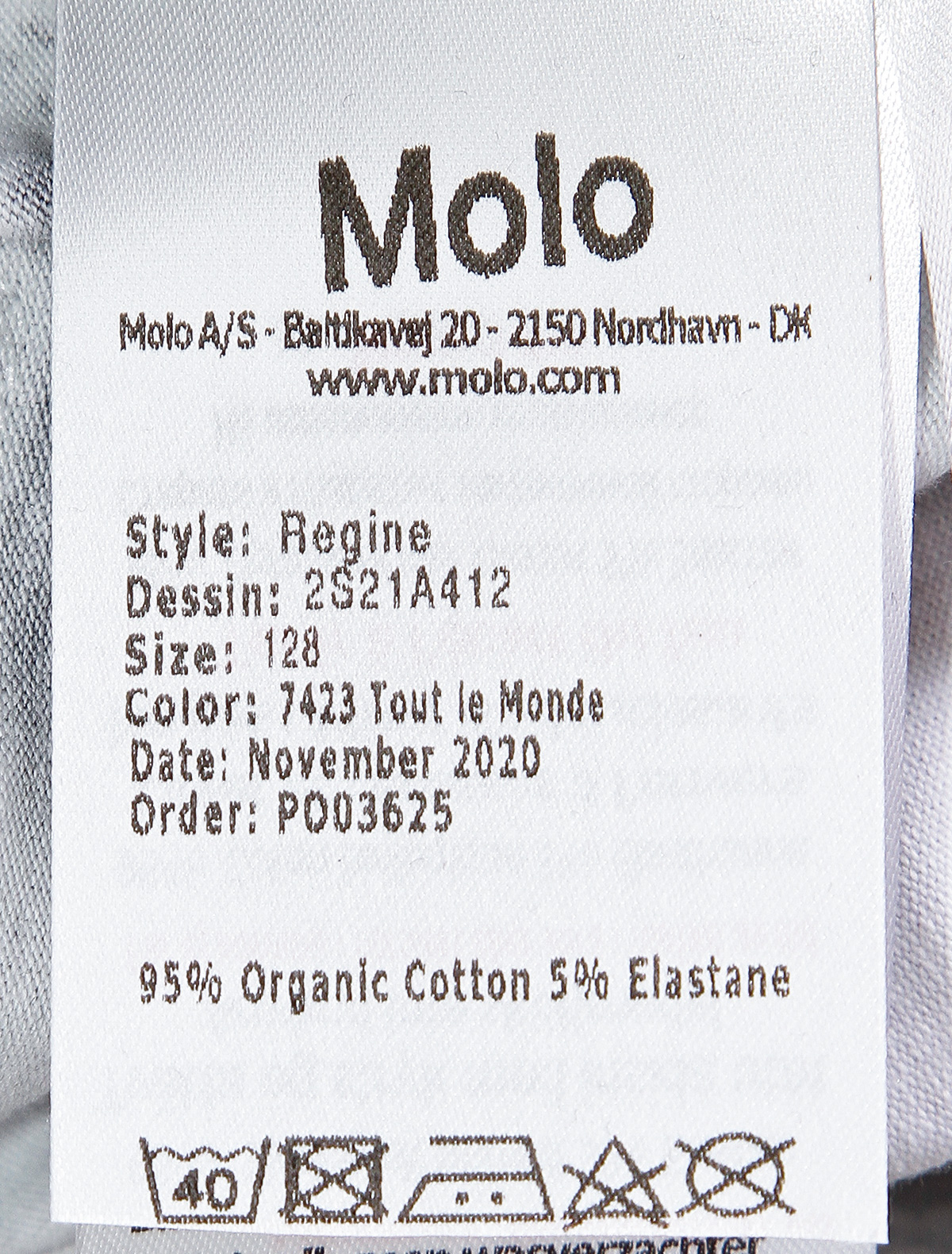 Свитшот MOLO 2270402, цвет серый, размер 2 0084509170105 - фото 4