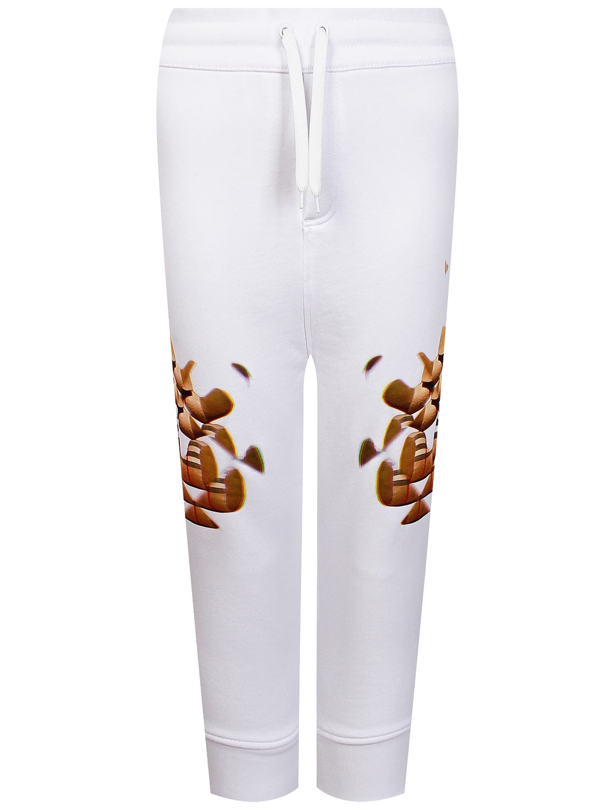 Брюки спортивные с принтом "калейдоскоп"