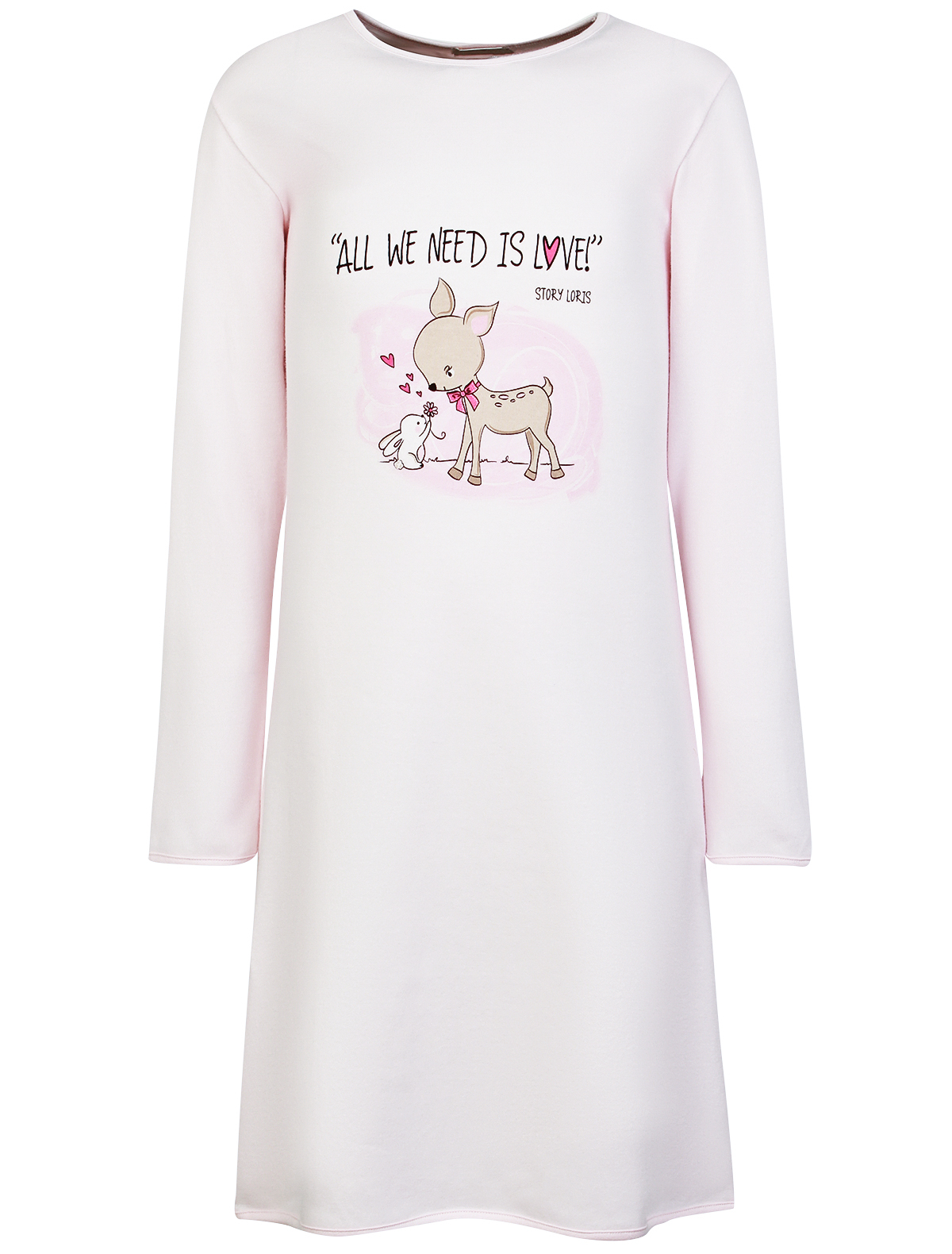 Ночная рубашка Story Loris 1929211, цвет розовый, размер 9
