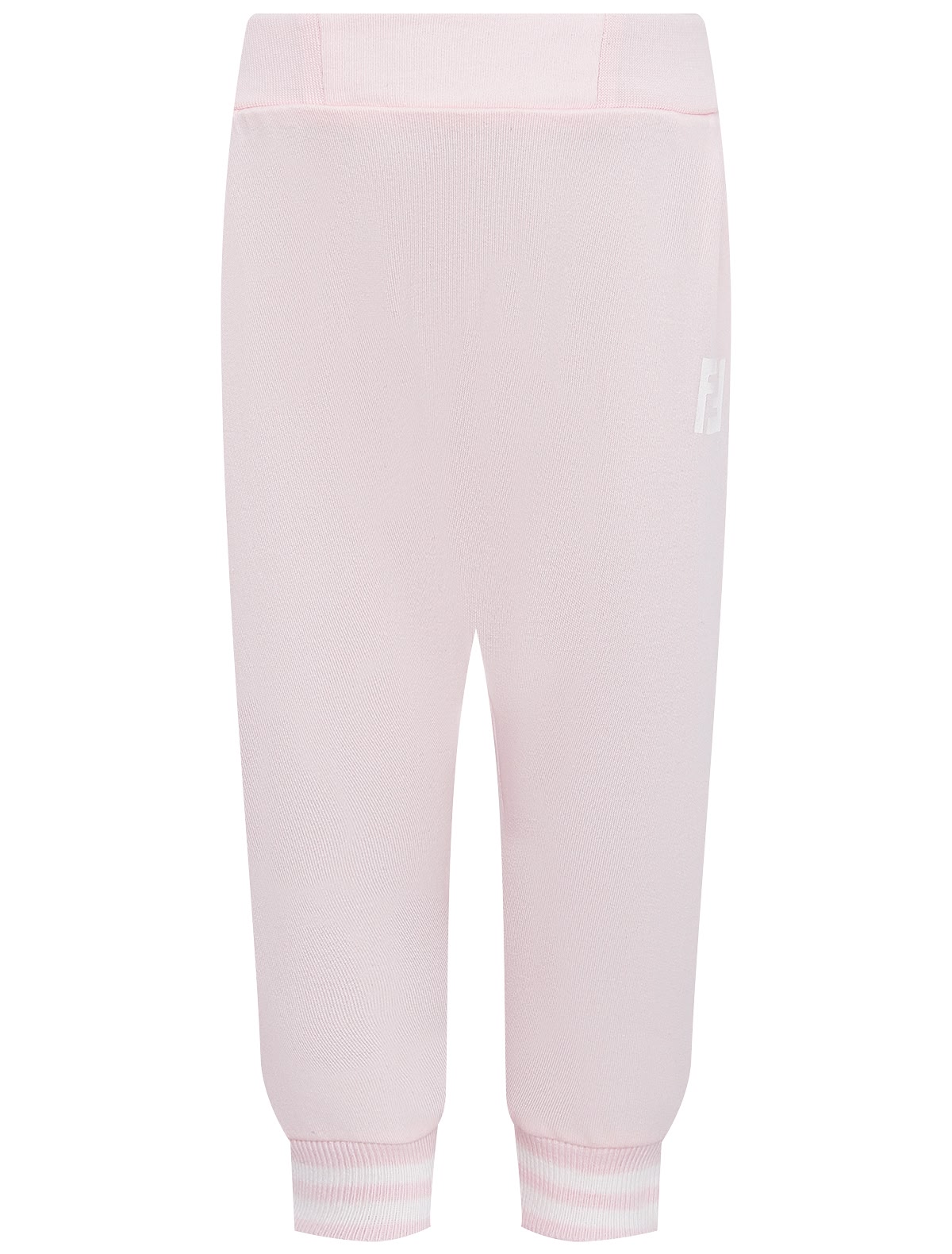 Брюки спортивные с нашивкой логотипа