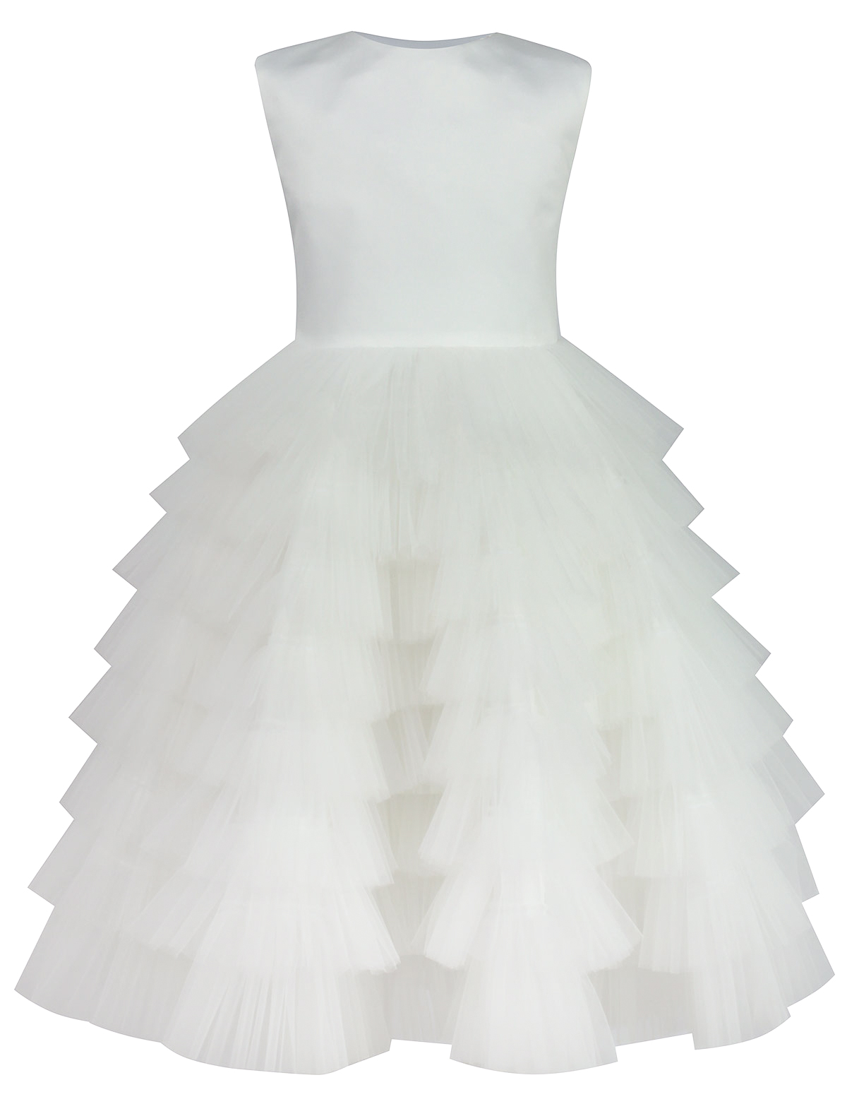 Платье ENN`STORE белого цвета