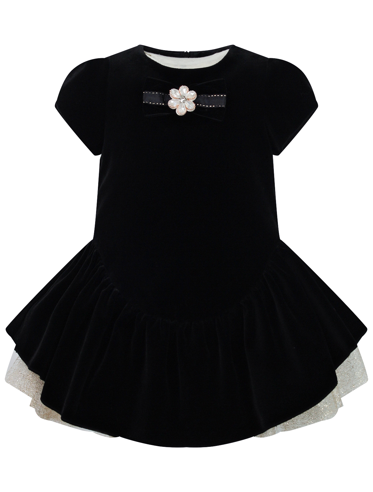 Платье Balloon Chic 2105713, цвет черный, размер 12 1051109980372 - фото 1
