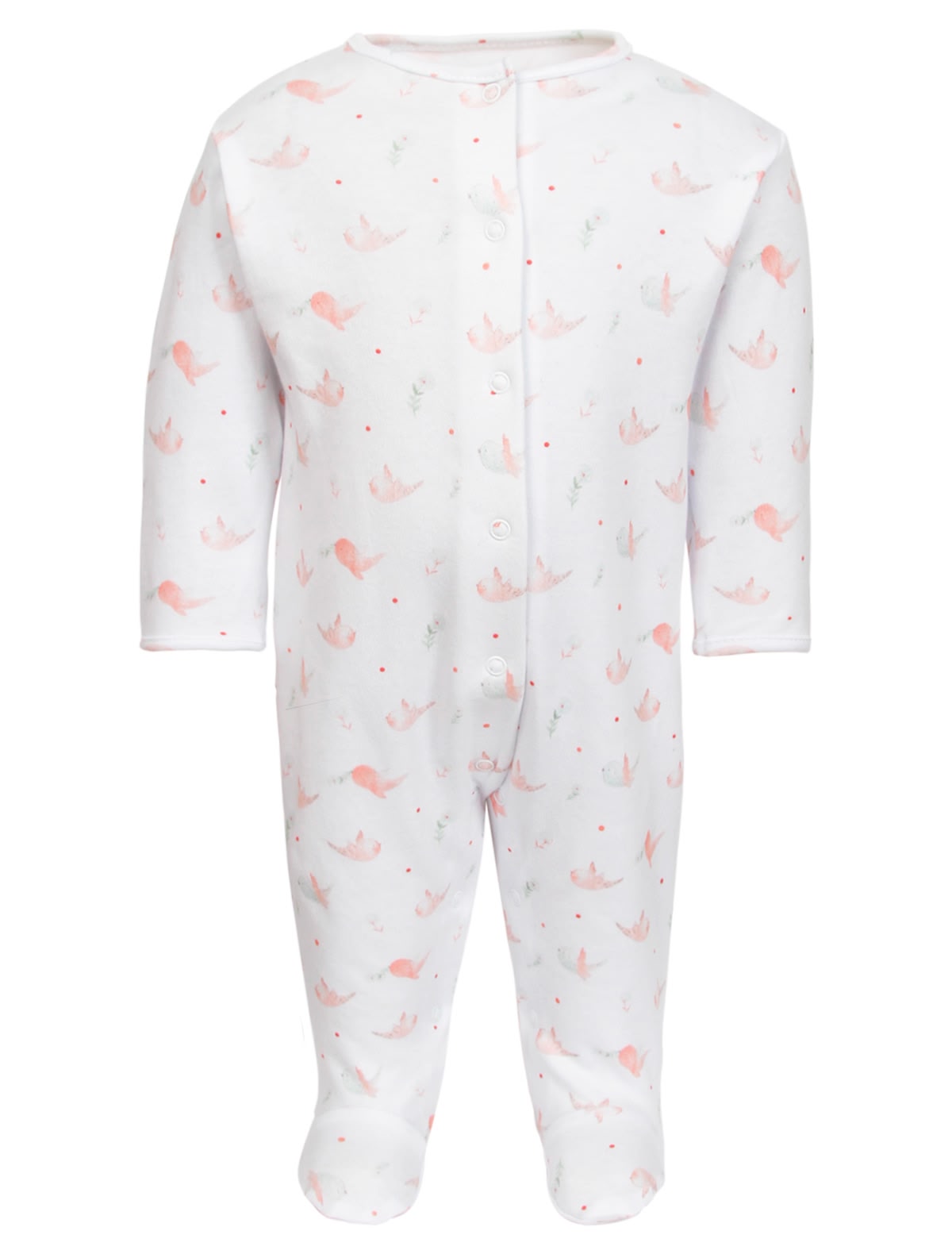 Комбинезон с принтом птички