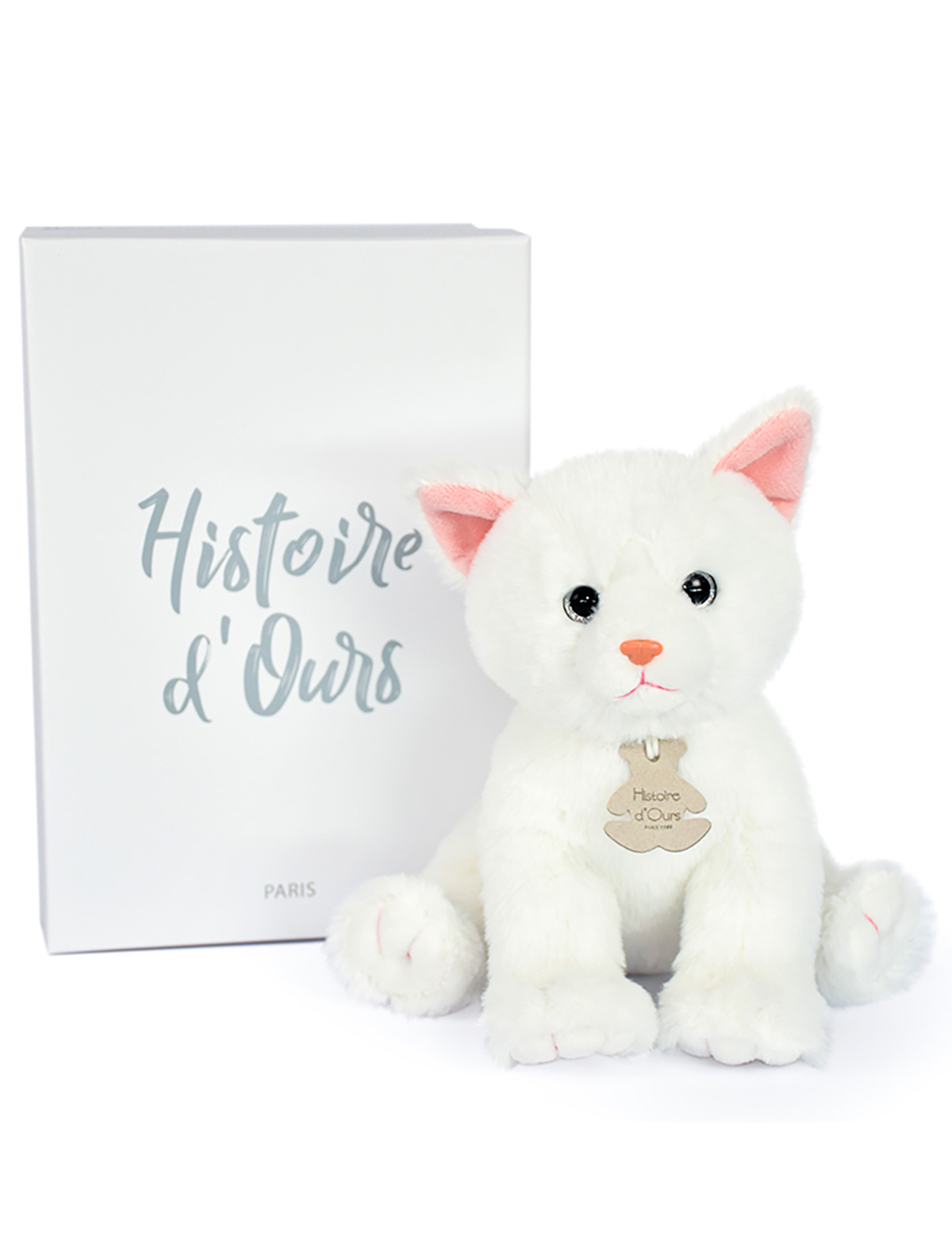 Игрушка мягкая Histoire D'Ours 2545662, цвет белый