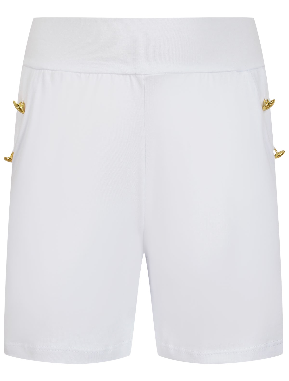 Шорты с декоративными пуговицами