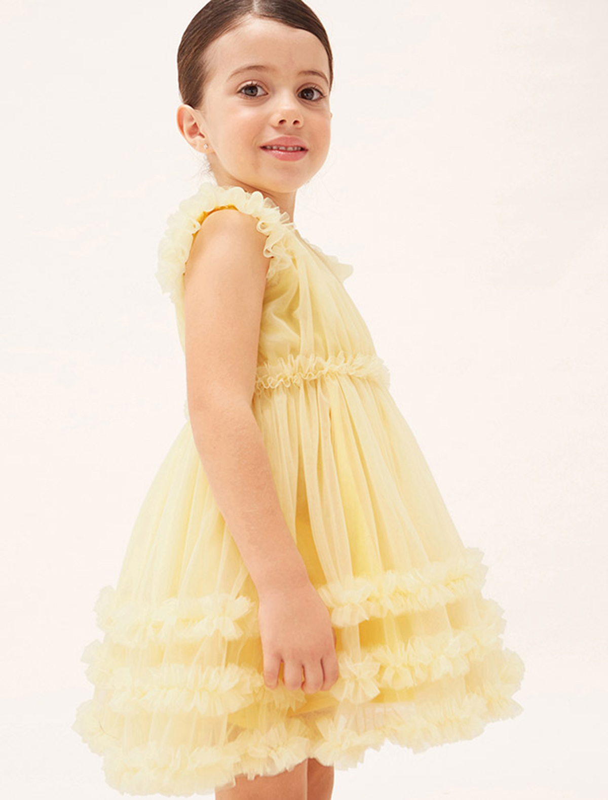Платье Mayoral 2524780, цвет желтый, размер 8 1054509371016 - фото 2