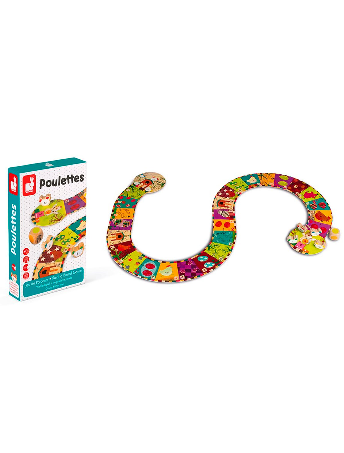 

Настольная игра JANOD, Разноцветный, 2397869