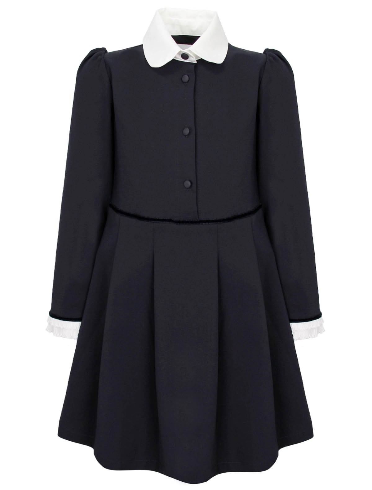 Платье с отложным воротничком