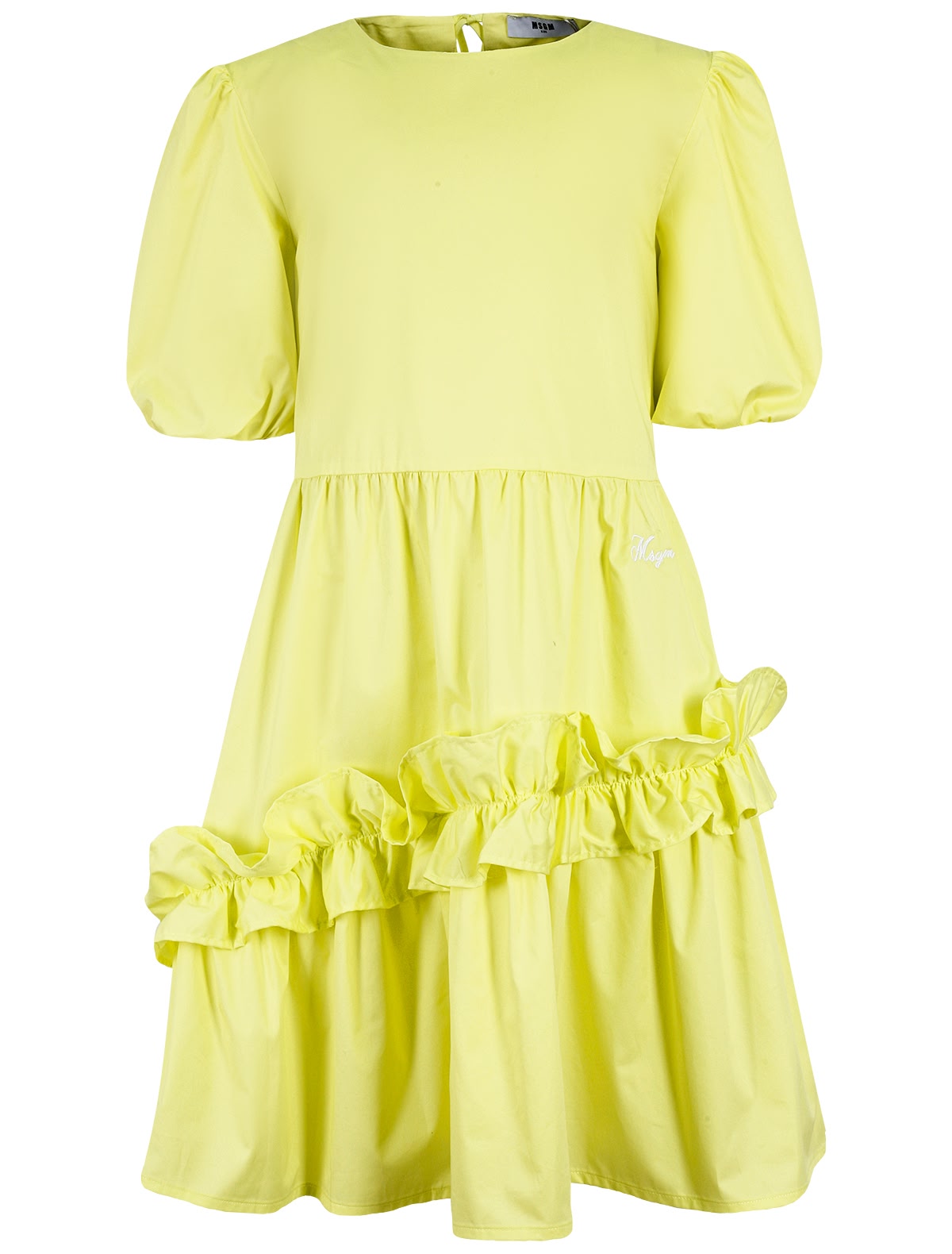 Легкое платье с оборками