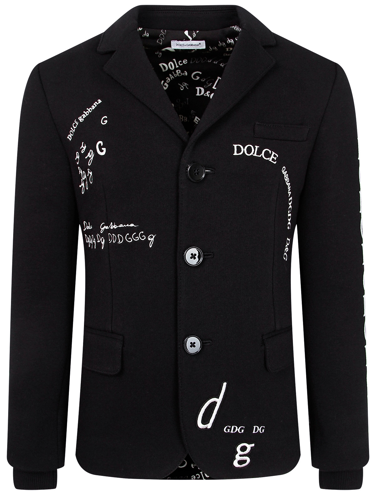 Пиджак Dolce & Gabbana 2263959, цвет черный, размер 9