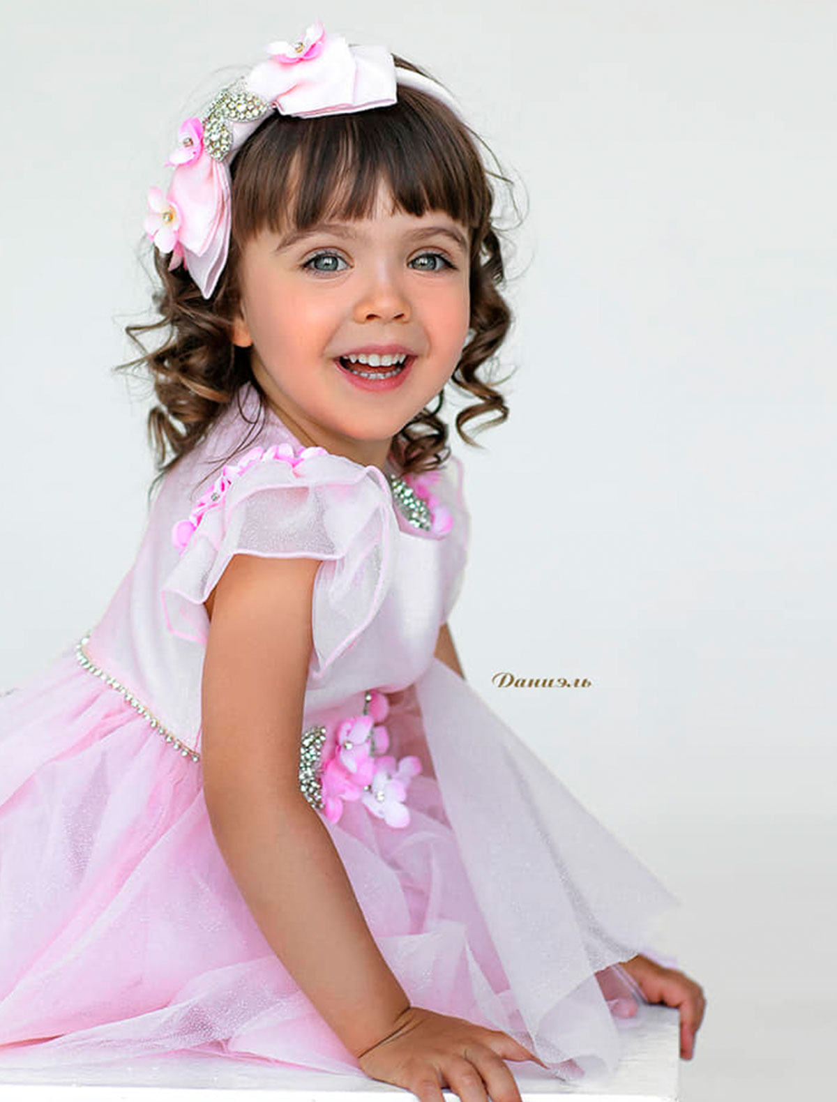 Платье Lesy 2170111, цвет розовый, размер 3 1054509071497 - фото 3