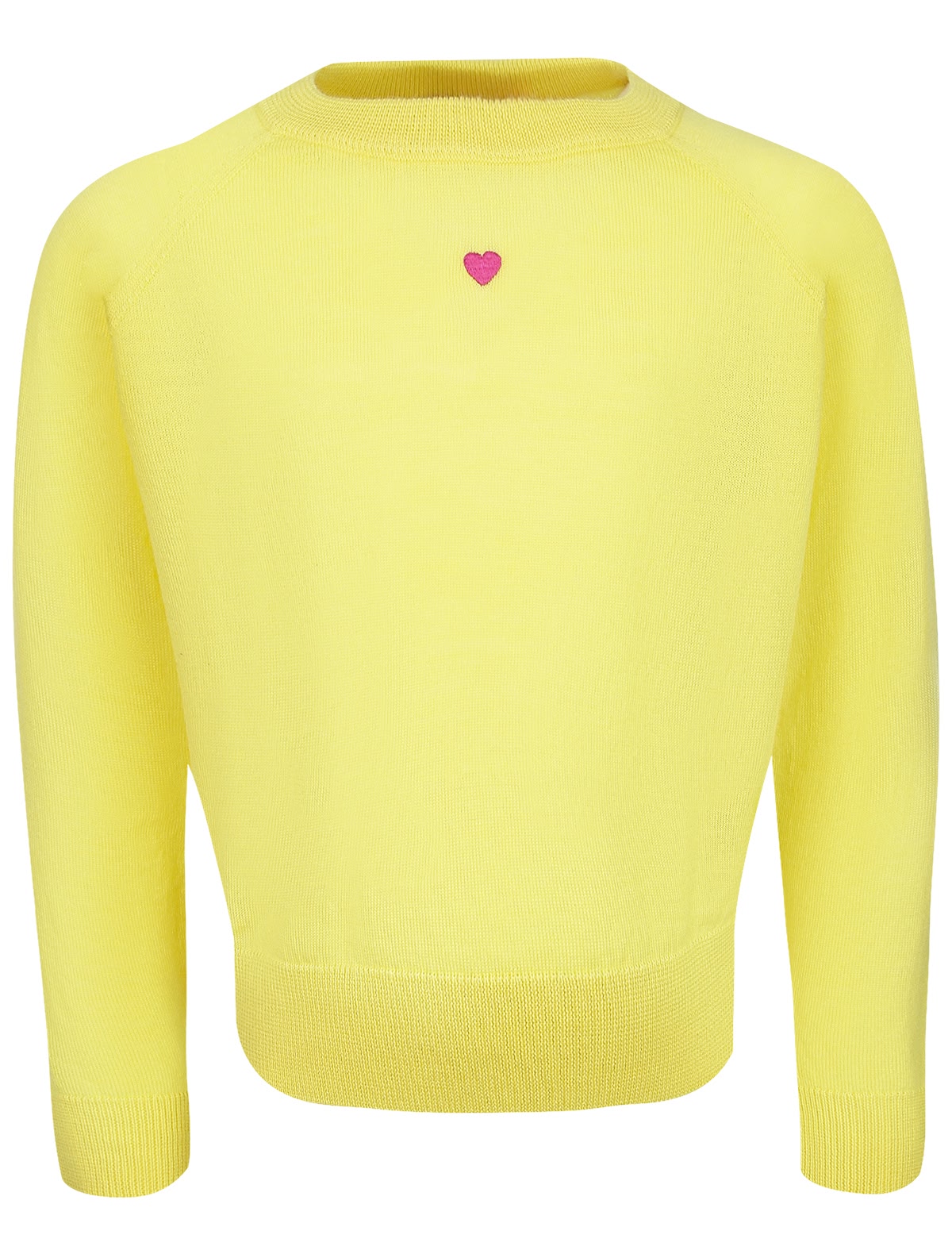 Жёлтый джемпер из шерсти