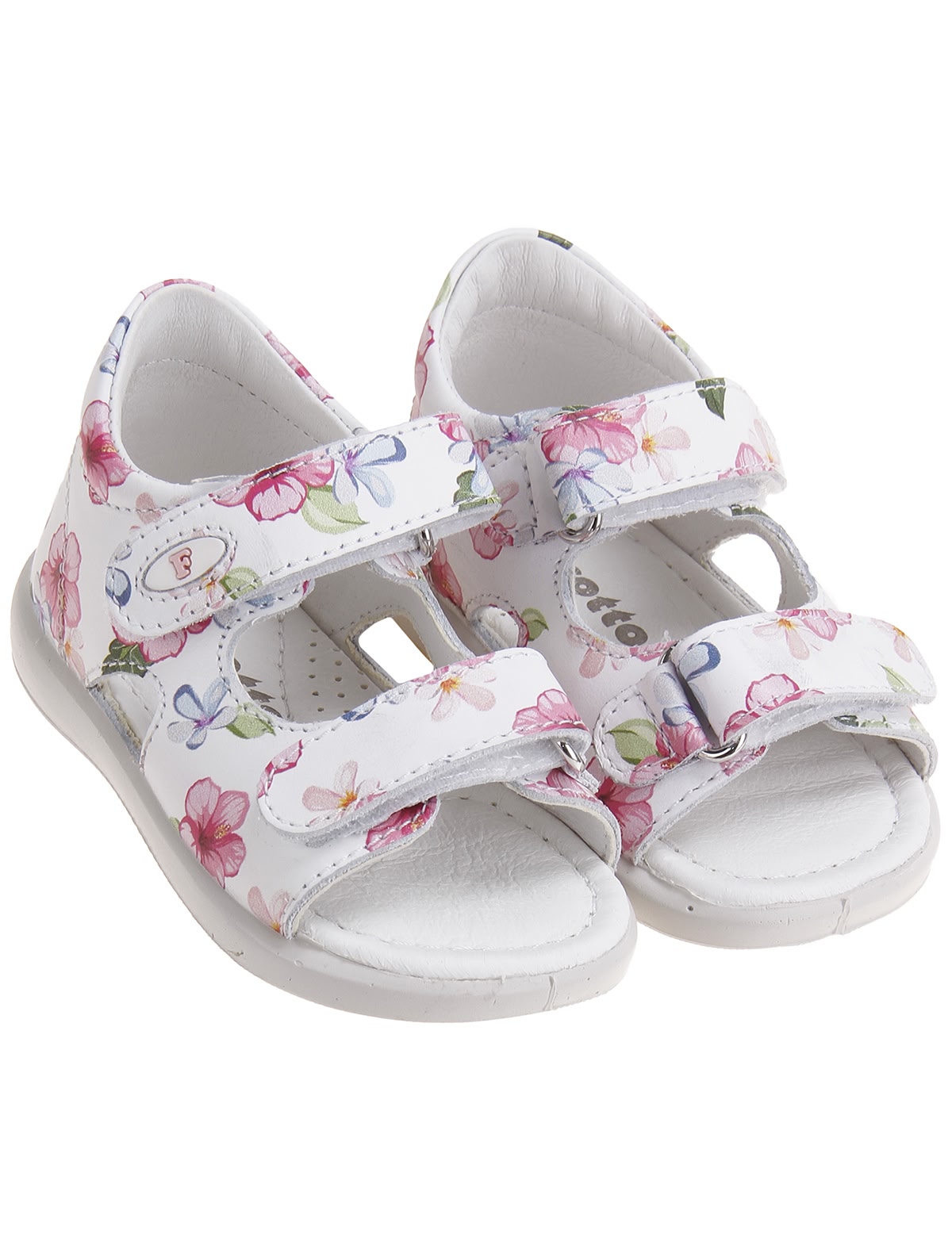 Босоножки с цветами