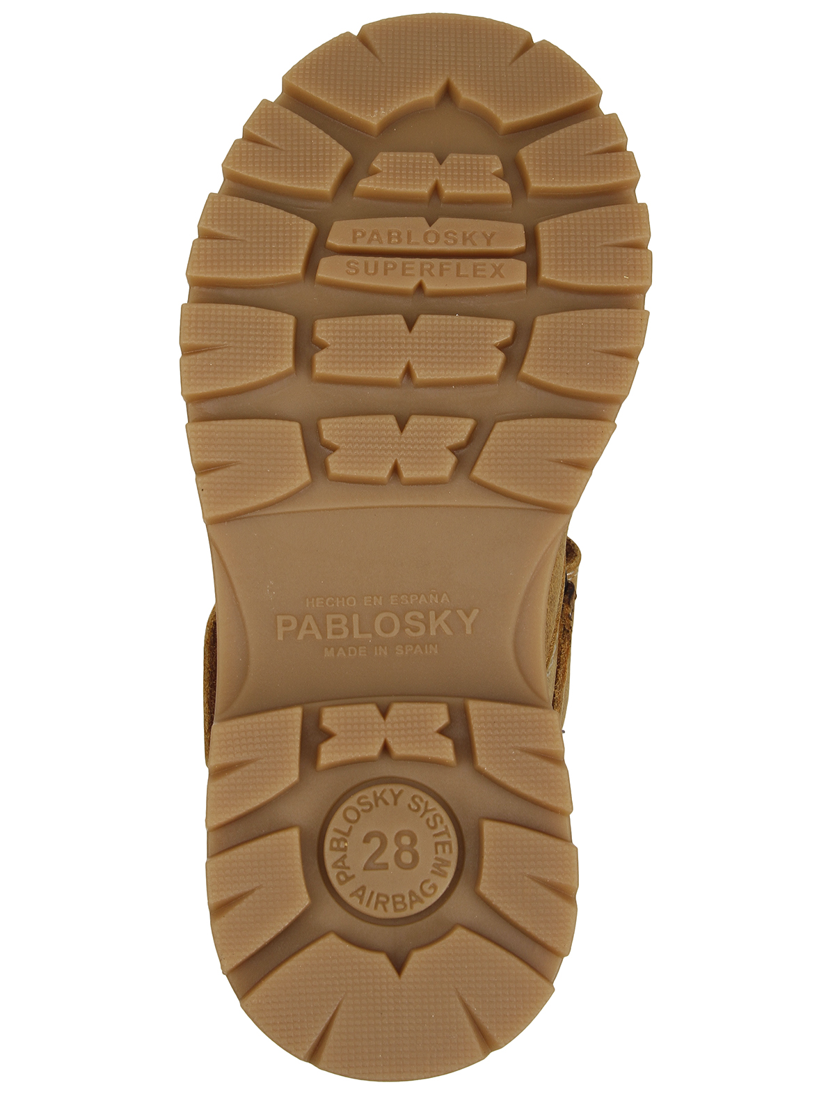 Ботинки Pablosky 2583159, цвет коричневый, размер 28 2034519380115 - фото 5