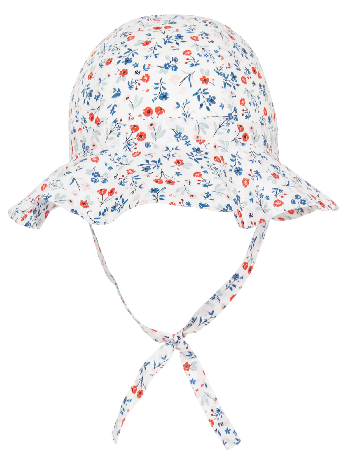 Панама с цветочным принтом