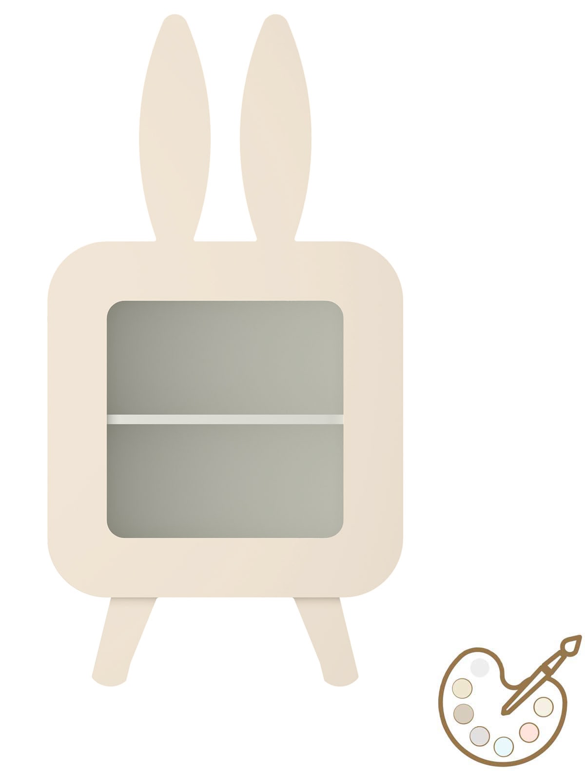 Тумба с заячьими ушками