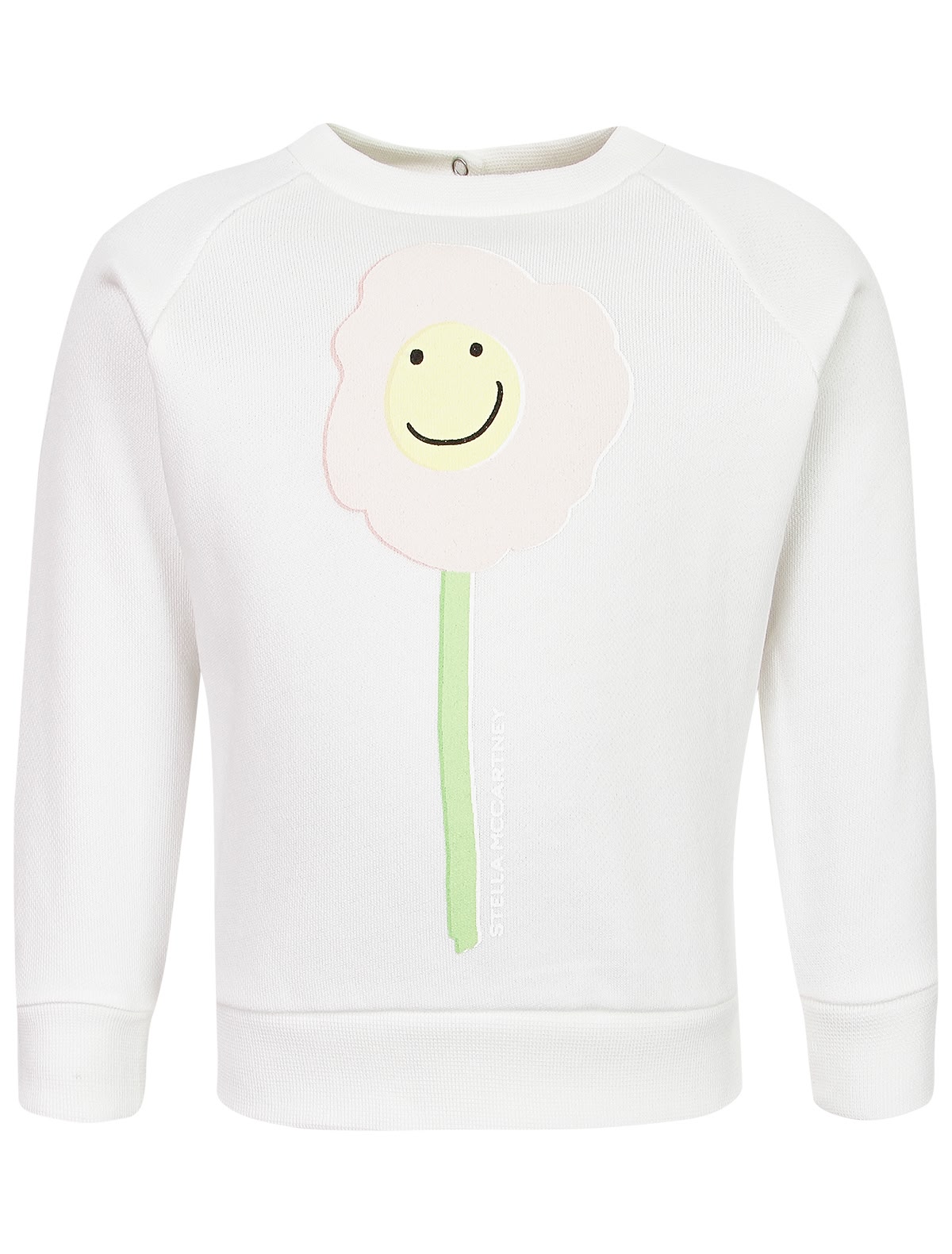 Свитшот с принтом цветок