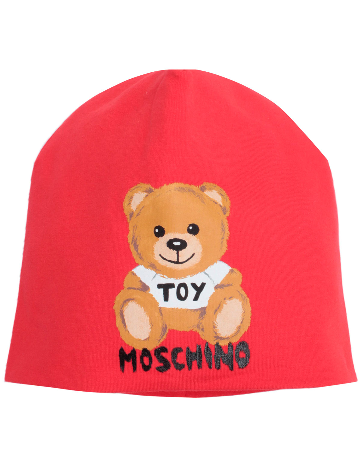 Шапка Moschino камуфляжная футболка с принтом медвежонок moschino