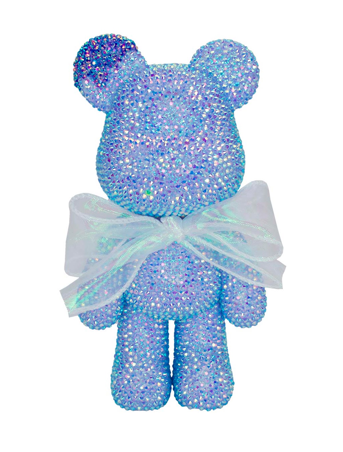 Алмазная мозаика Мишка Шайни синий