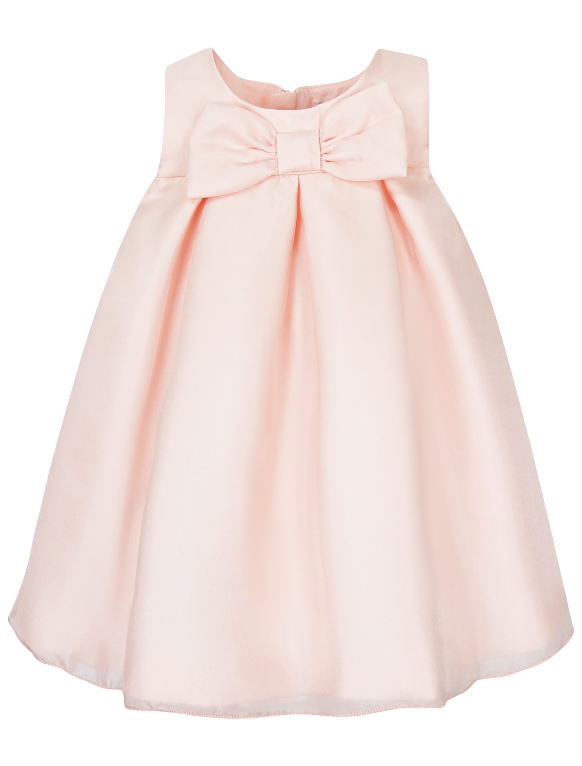 Платье с крупным бантом