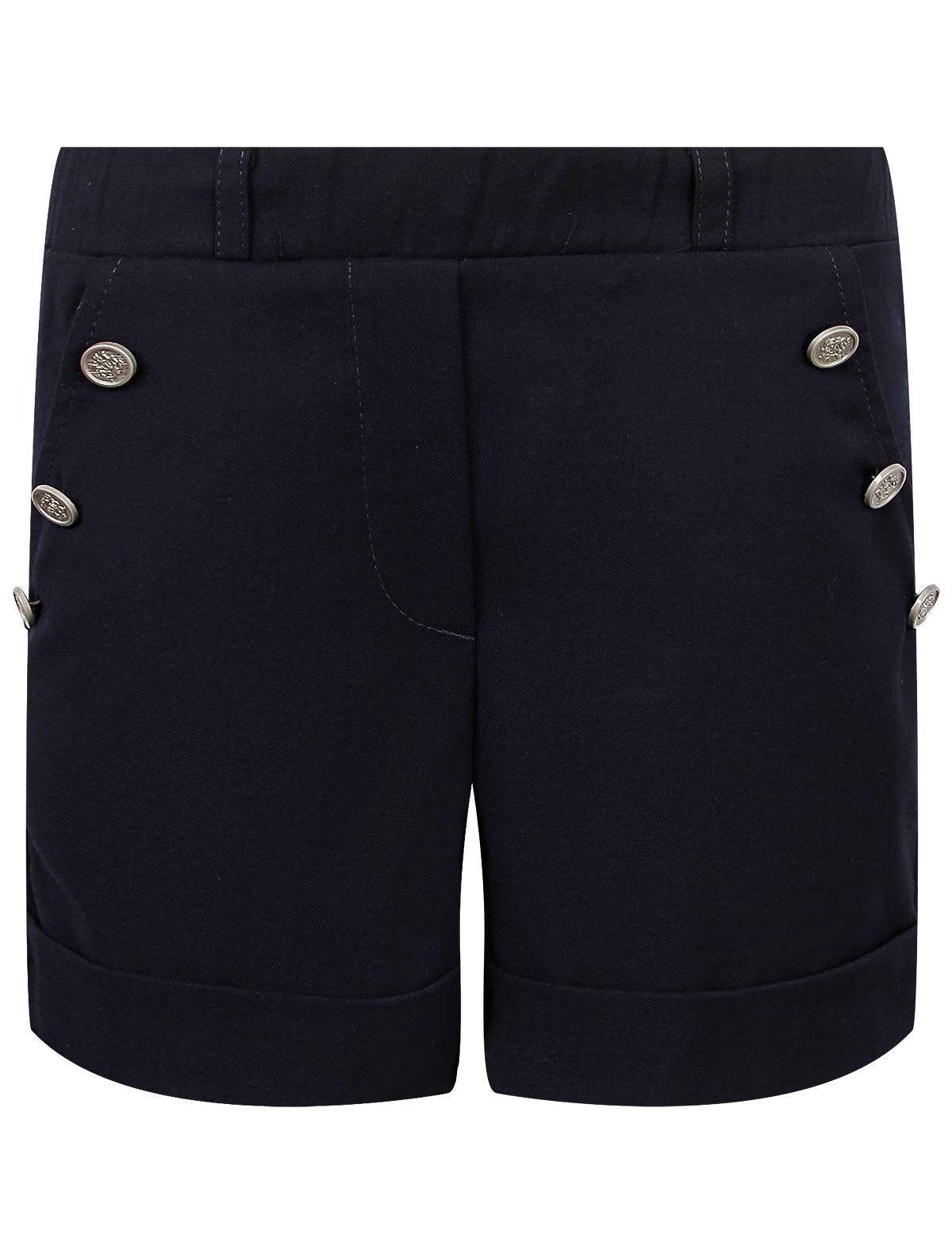 Шорты с декоративными пуговицами