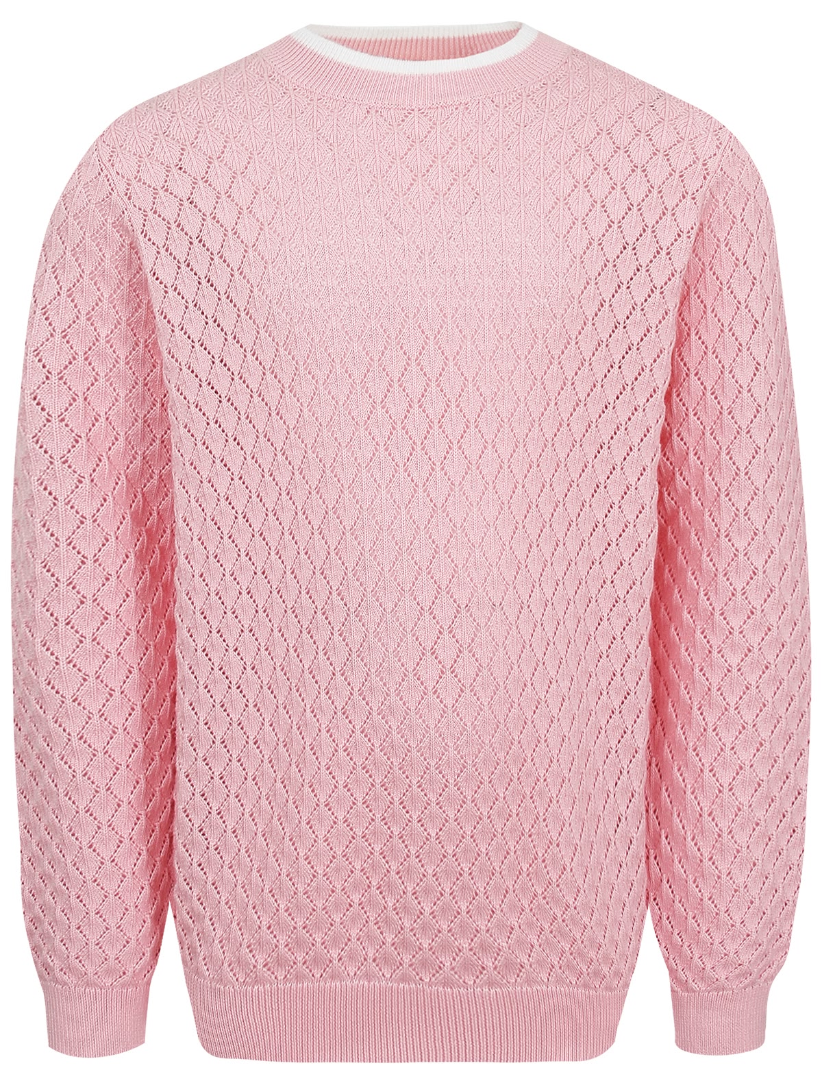 Розовый джемпер из органического хлопка