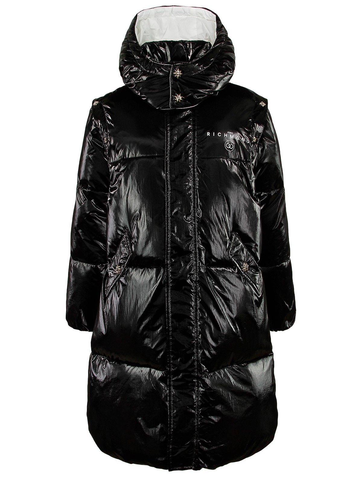 Пальто JOHN RICHMOND 2489255, цвет черный, размер 15