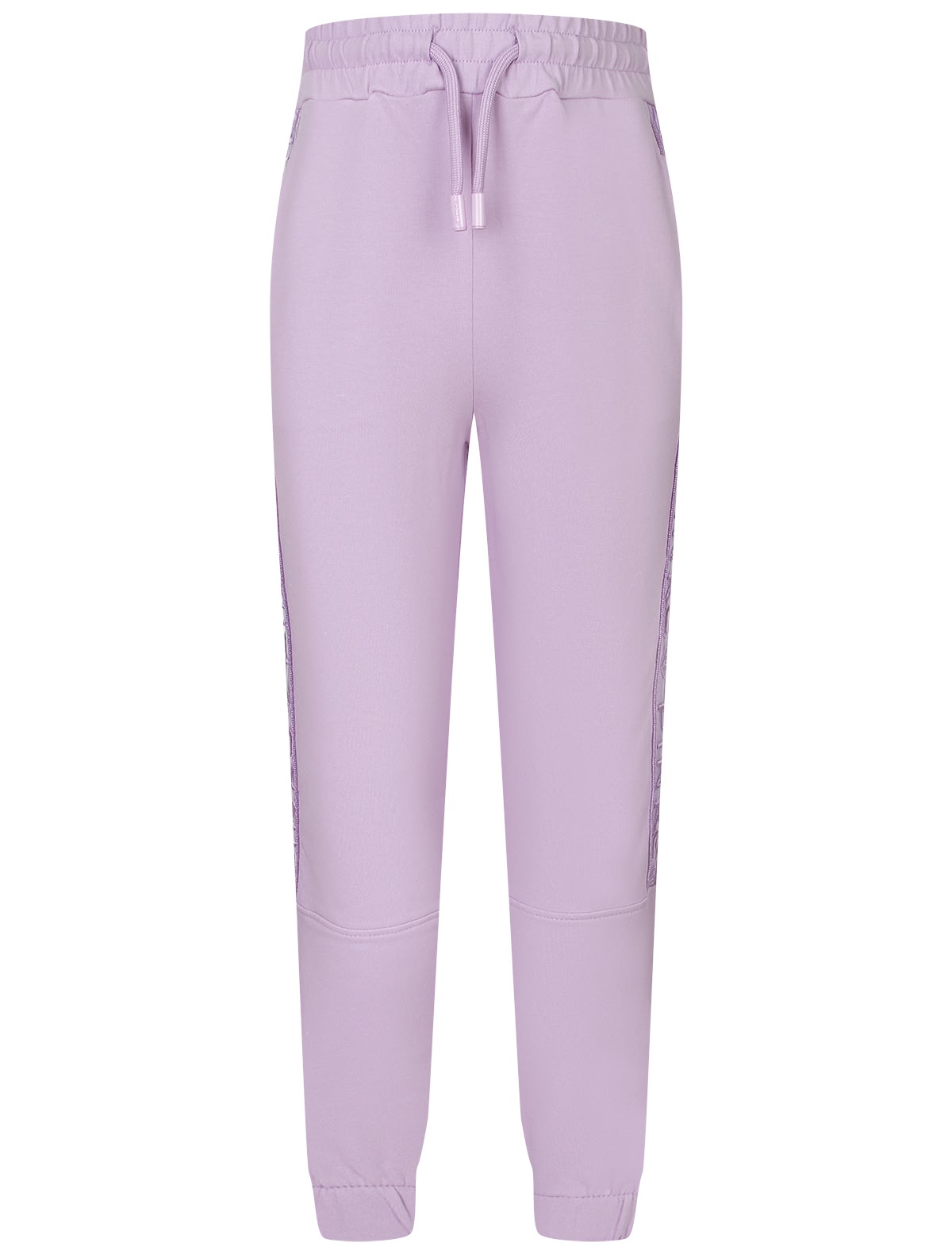 Сиреневые спортивные брюки