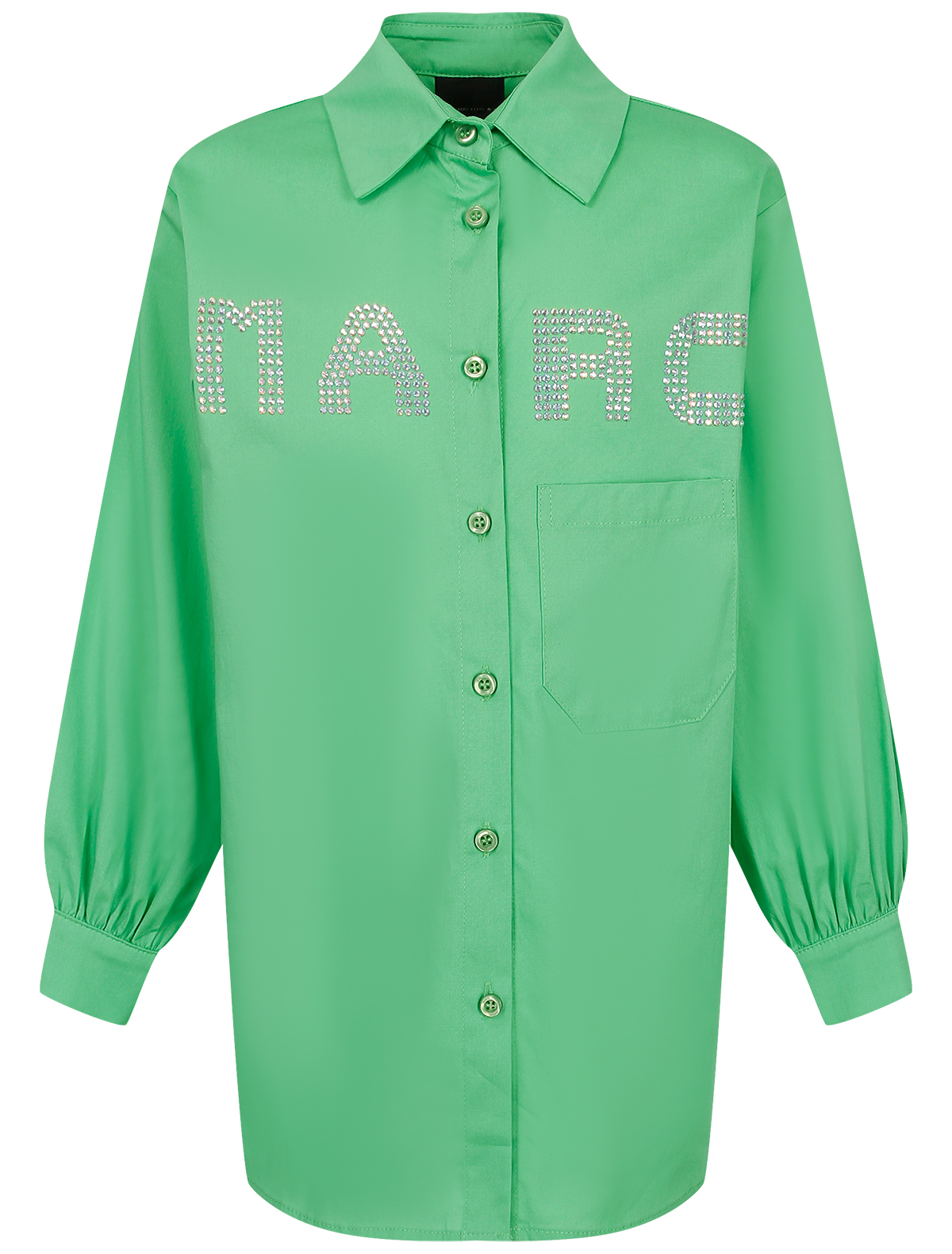 Блуза Marc Ellis 2558588, цвет зеленый, размер 15 1034509373166 - фото 1