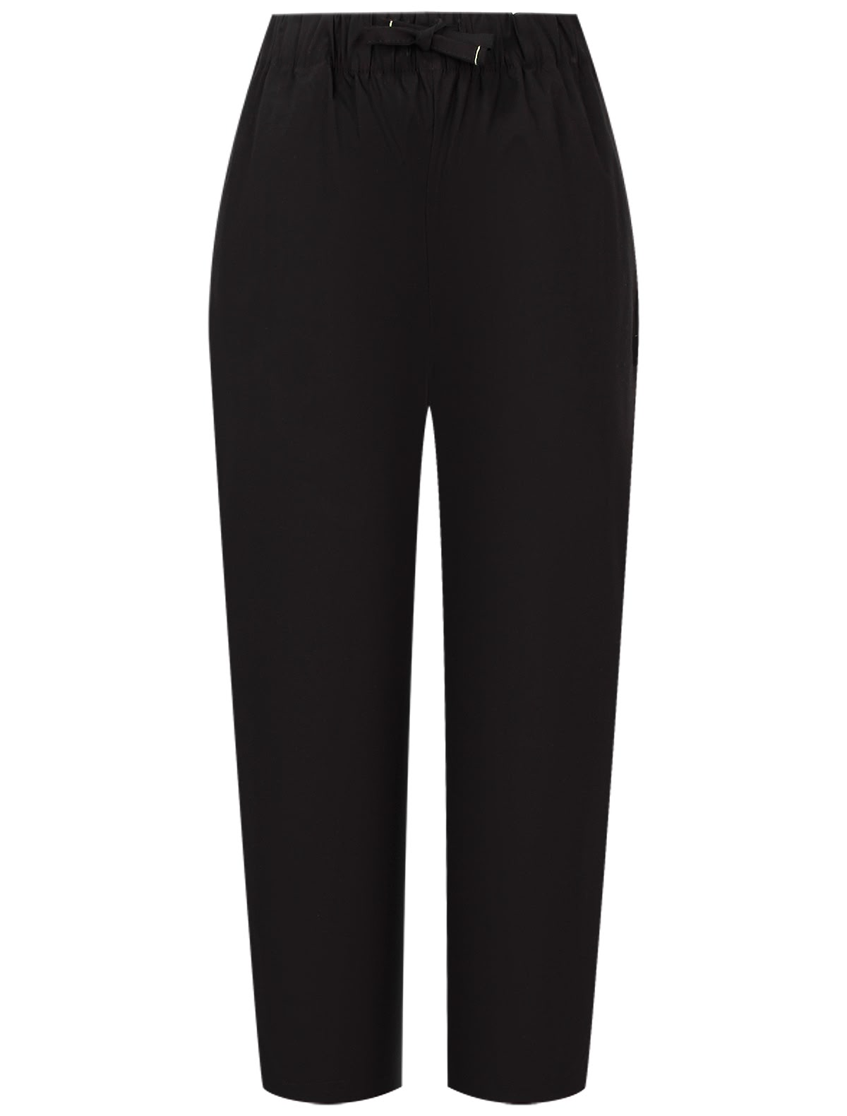 Черные брюки на кулиске