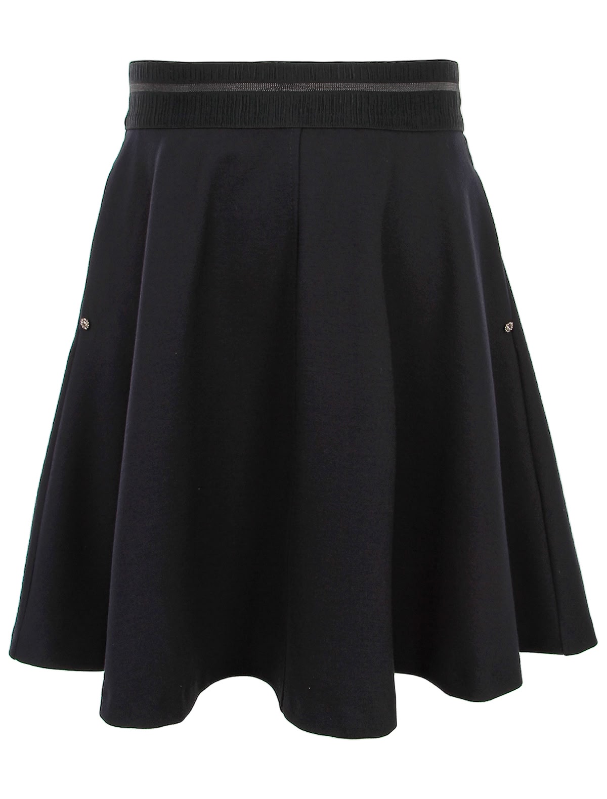 Юбка-полусолнце с карманами